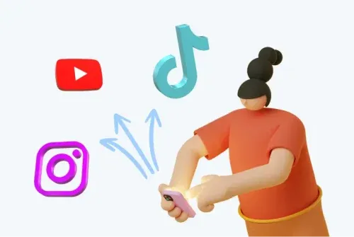 synchronisation des posts sur les réseaux sociaux, Instagram, TikTok, YouTube...