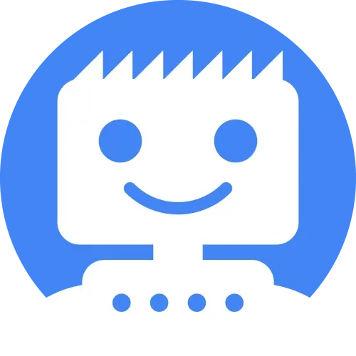 Pictogramme d'un robot de Google