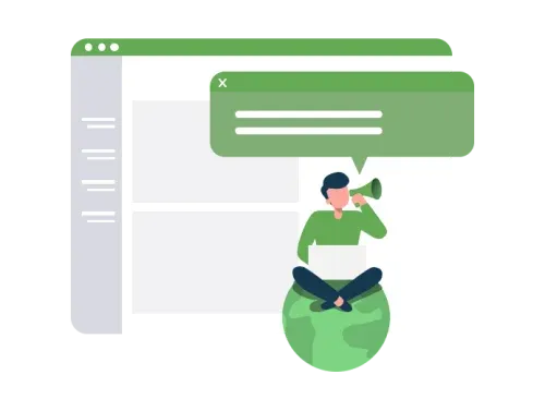 Illustration des pages de sites web qui améliorent leur trafic grâce à sa newsletter 