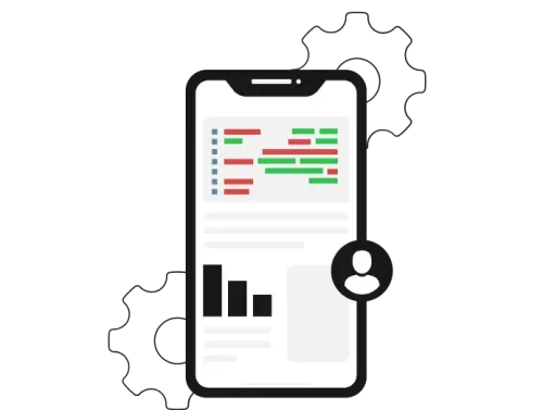 Smartphone avec du code de Symfony dessus pour développer une app