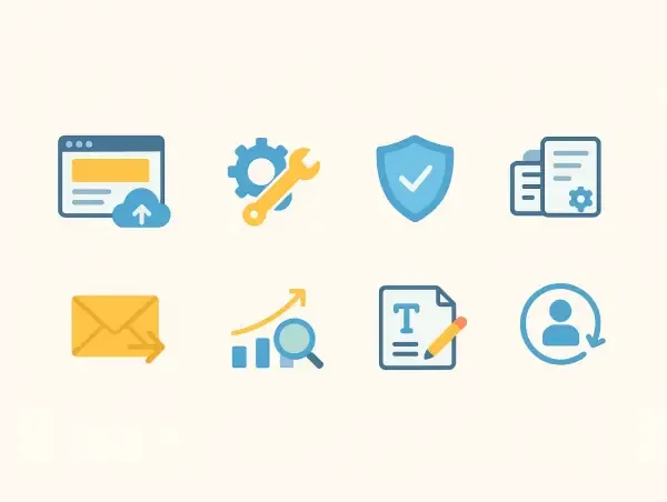 Illustration représentant les coûts cachés d'un site internet