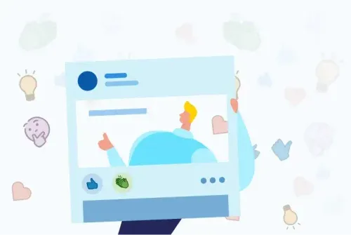 Les réactions de LinkedIn