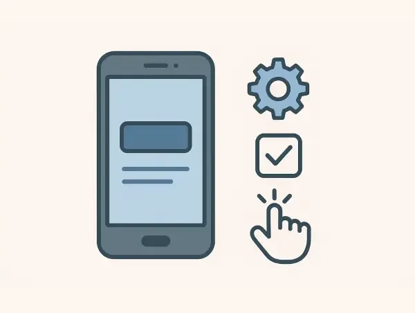 Illustration de la compatibilité mobile d'un site web