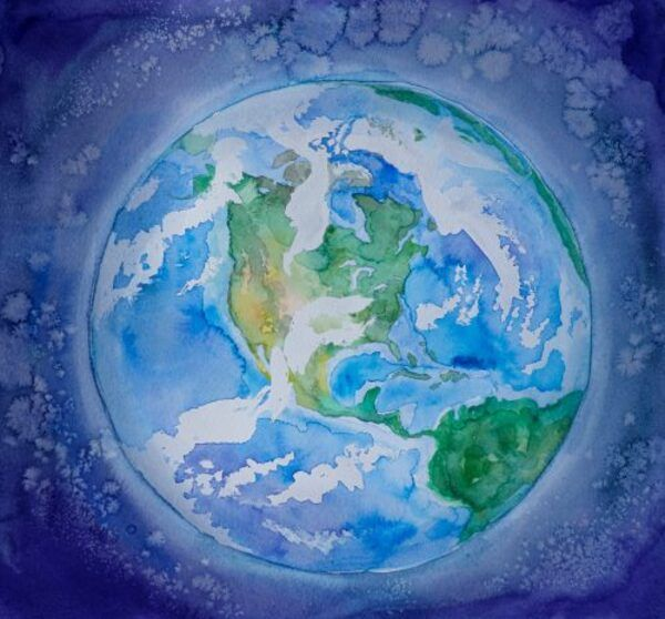 illustration de la terre