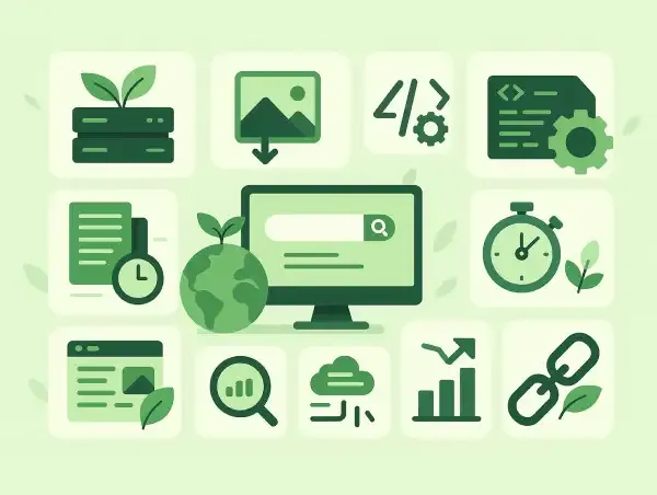 Illustration des pratiques clés pour une stratégie de Green SEO
