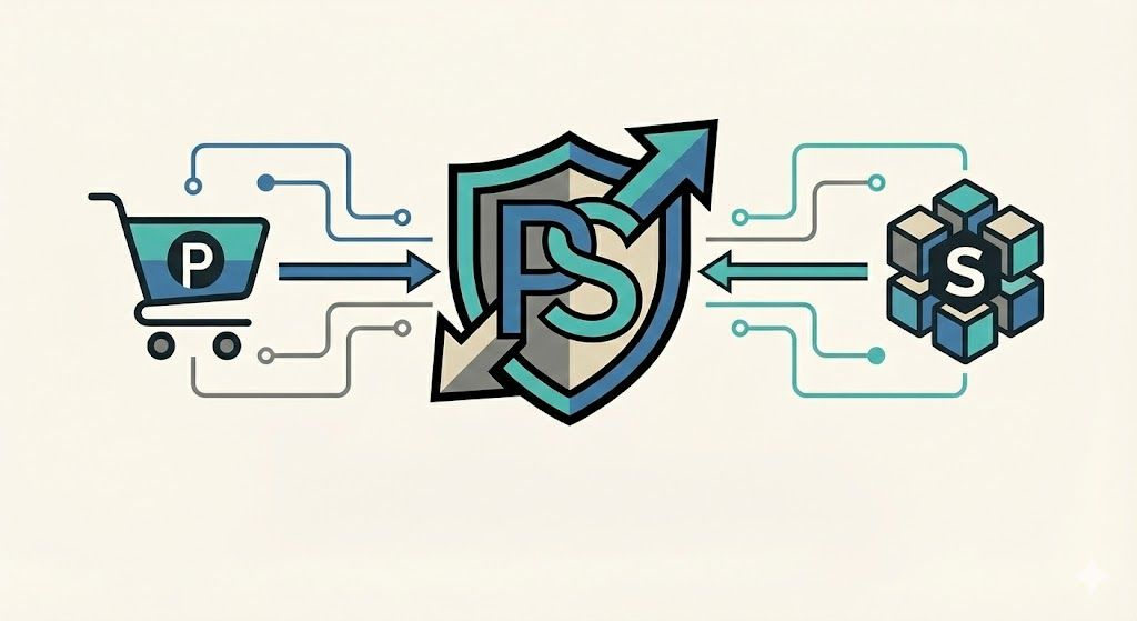 Illustration de la fusion entre Prestashop et Sylius