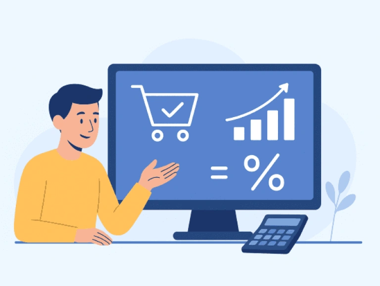 Illustration taux de conversion