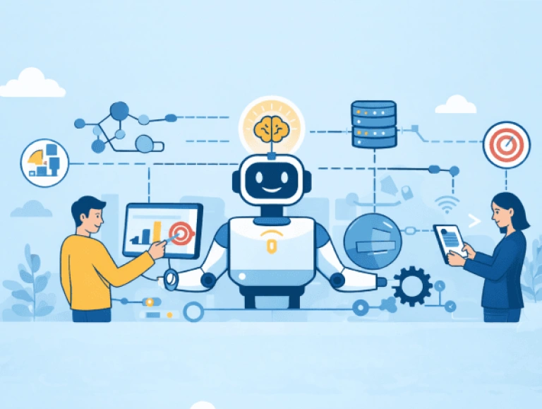 Illustration de l'IA comme moteur de la modernisation