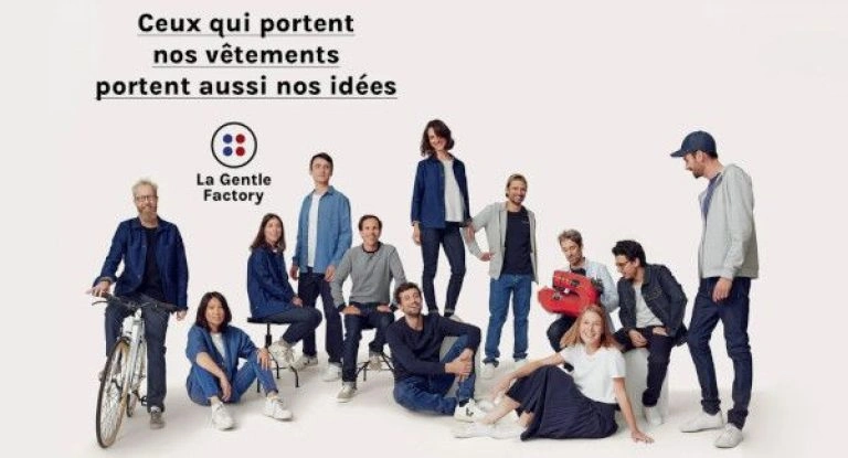 L'identité de marque La Gentle Factory