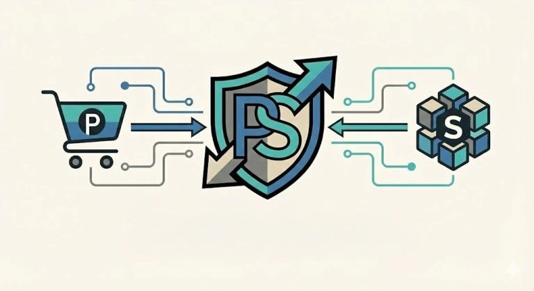 Illustration de la fusion de Prestashop et Sylius