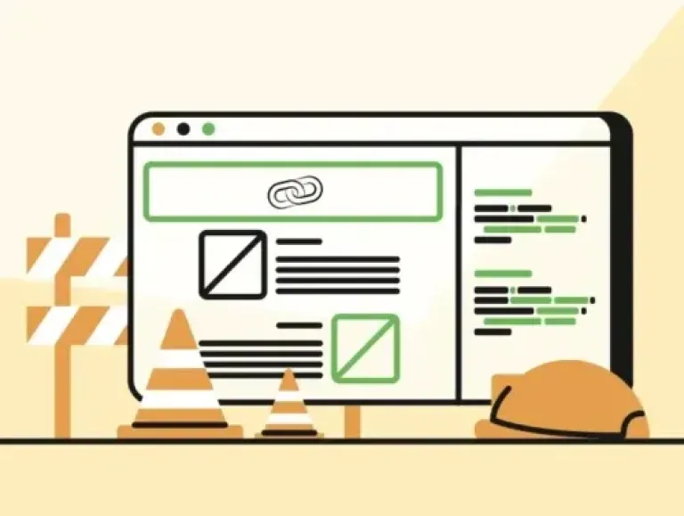 Illustration pour représenter un backlink